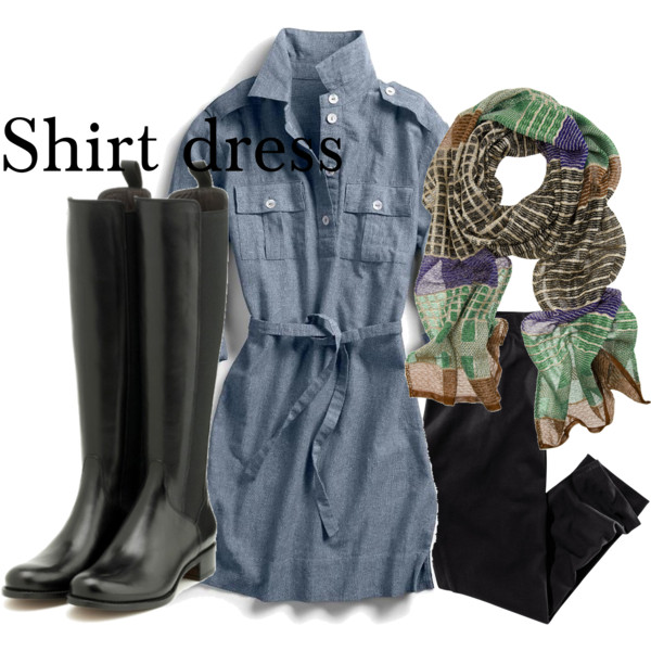 Shirt dress breastfeeding dress