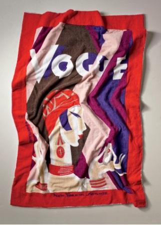 vogue beach towel