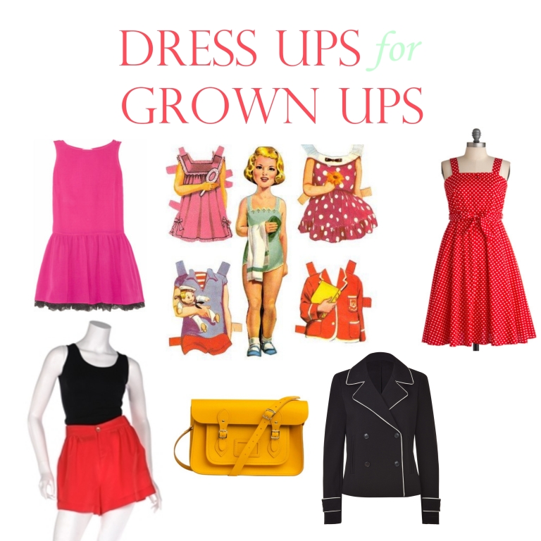 dress ups for grown ups paper dolls