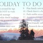 16 things to do before you go on holidays with your kids