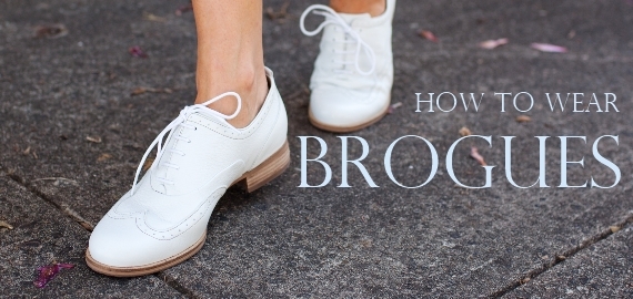 white brogues womens