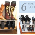 6 ways to store shoes
