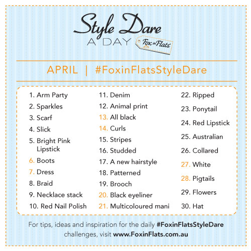 Fox in Flats Style Dare April 2013