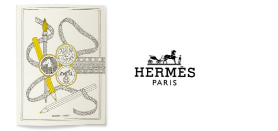 hermes colouring book