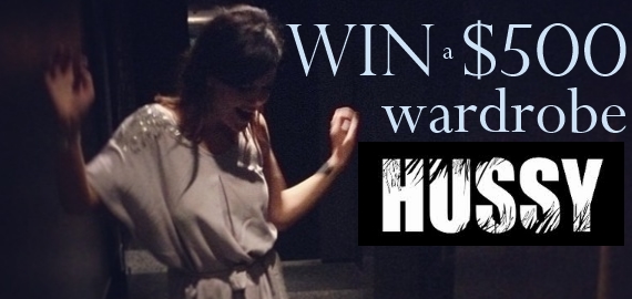 win a wardrobe from hussy