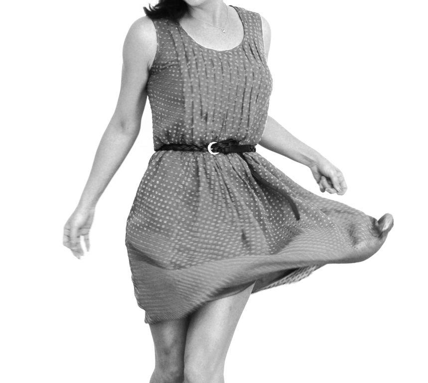 Blue Illusion dress