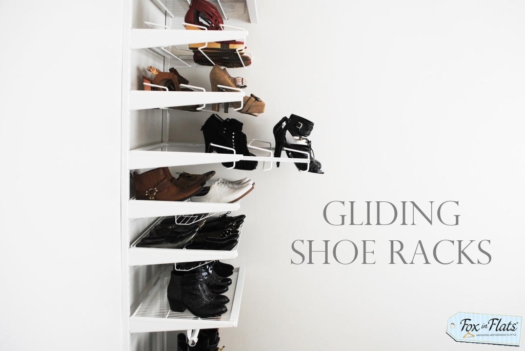 Gliding Shoe Racks