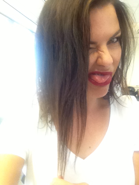 Not glossy hair