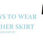 5 ways to wear a leather skirt (yup, even at the beach)