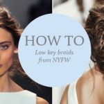 Low-key braids from NYFW