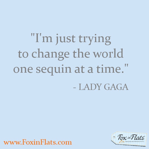 sequins lady gaga