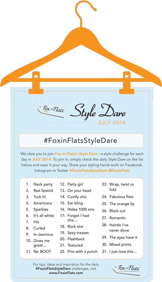 Style Dare Fox in Flats July