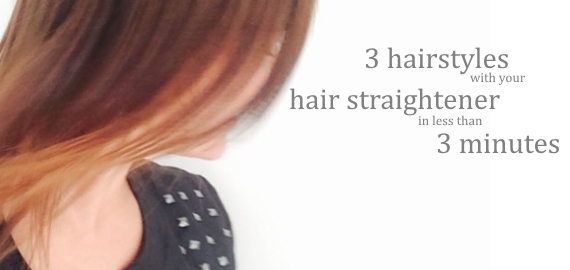 hairstyles with hair straightener
