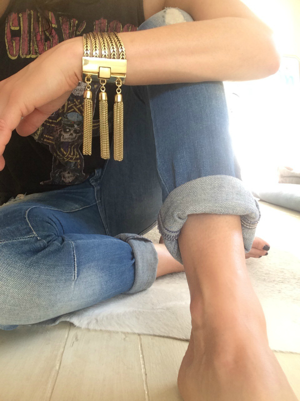 mania mania cuff fox in flats