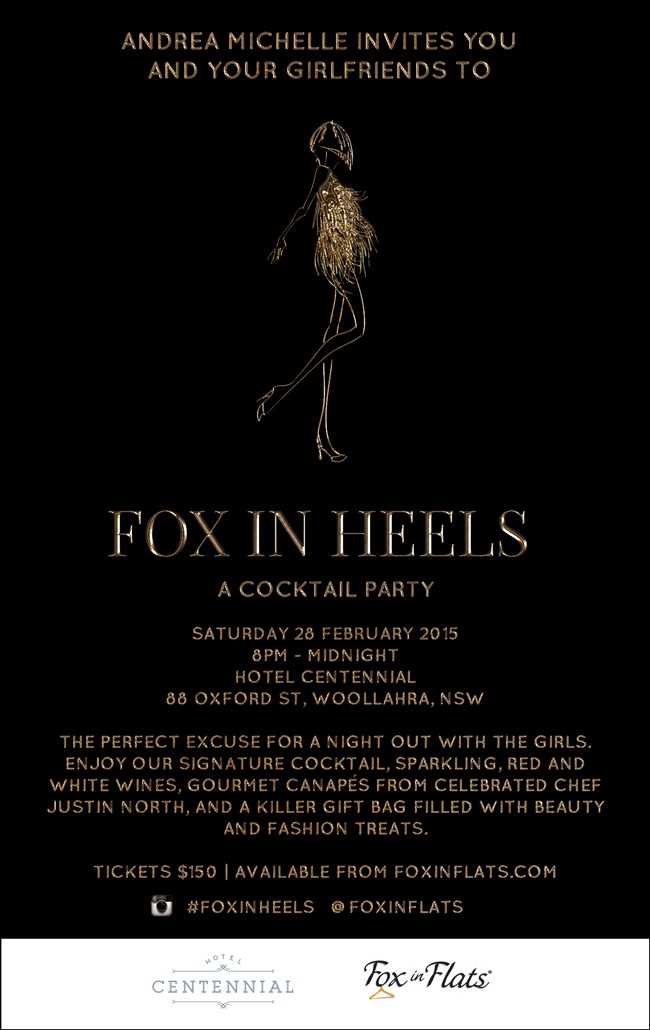 Fox in Flats Fox in Heels Cocktail Party