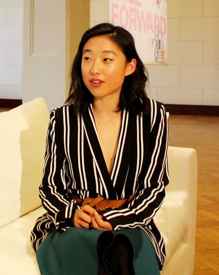 Margaret Zhang Fox in Flats