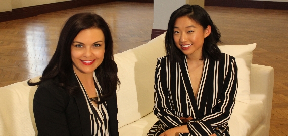 Margaret Zhang chats with Andrea Michelle Fox in Flats