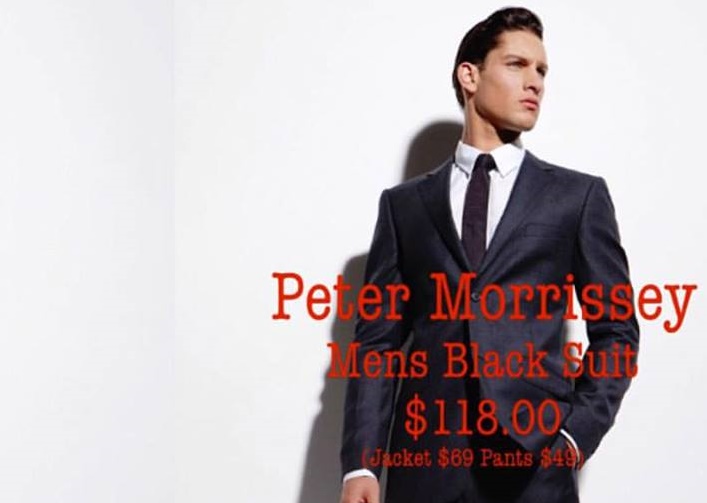 Peter Morrissey Men's suit from BigW
