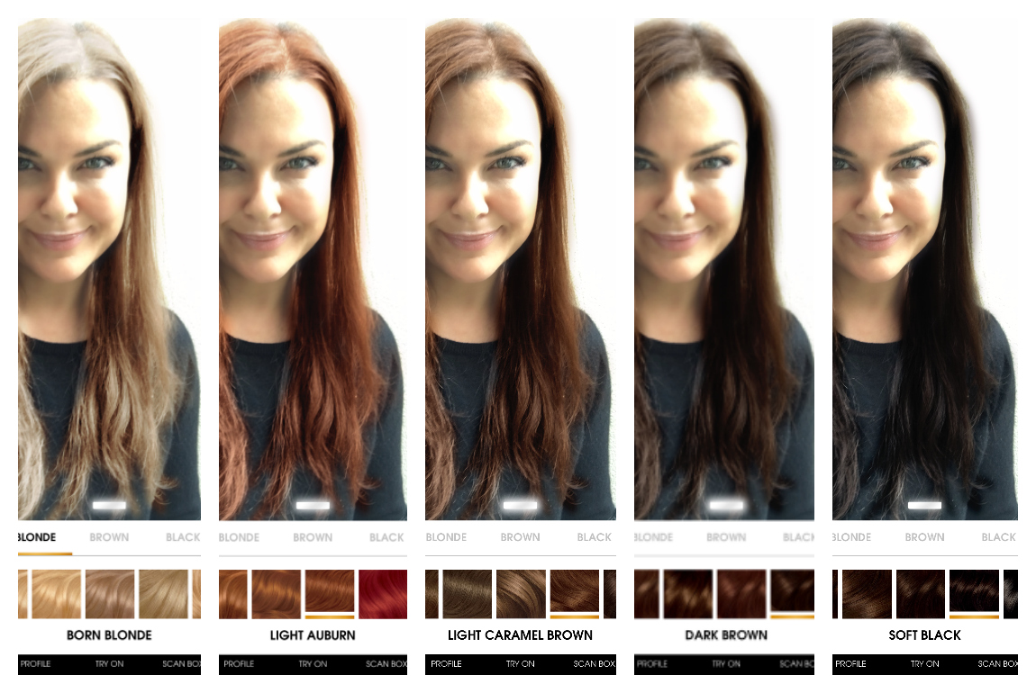 Find your perfect hair colour with this easy myshade app - Fox In Flats Find your perfect hair colour with this easy myshade app - Fox In Flats